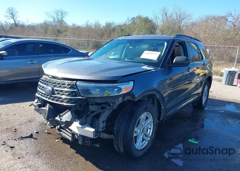 2021 Ford Explorer Xlt из США, поврежденный, VIN 1FMSK7DH5MGA56536